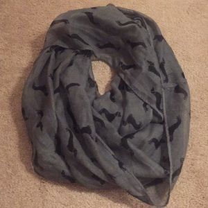 Dachshund print, infinity scarf!